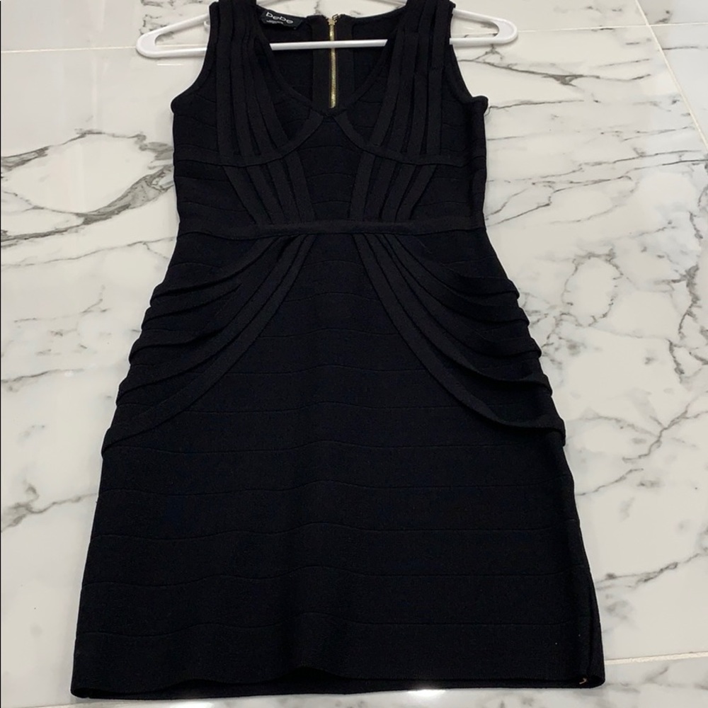 Bebe black dress